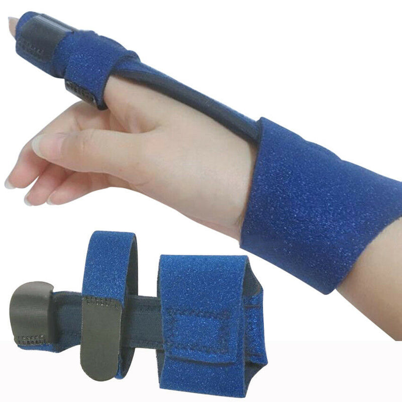 Finger Extension Splint Trigger Mallet Malleable Metallic Hand Orthotics Braces