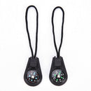 2x Portable Compass Brunton Camping Hiking Hunting Outdoor Sport KeychainRing 3C