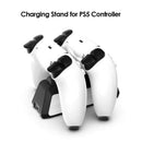 LED Controller Dual Charger Station for Sony PS5 Fast Power Cradle (Black) A