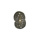 100Pcs 16mm Filigree Cone Flower Bead Cap Bead End for Tassel DIY Makings