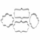 4x Metal Biscuit Pastry Cookie Mold Cake Fondant Sugarcraft Mould Q2P2