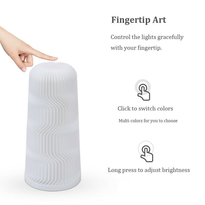 Printing Touch Control Night Light Table Bedside Lamp 3