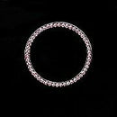 1Pc Car SUV Decorative Pink Button Start Switch Diamond Ring Auto Accessories