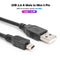 1.5m/4.9ft USB 2.0 A Male to Mini 5 Pin B Male Data Charging Cable Adapter