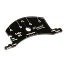 3/4 & 4/4 Full Size Violins Bridge Mold Template Tool Black for Double Bass