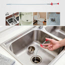 Bendable Sink Cleaning Hook Sewer Dredging Tool Spring Pipe Hair Remover Deluxe