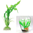 Green Artificial Plastic Grass Fish Tank Ornament Water Plant Aquarium Deco
