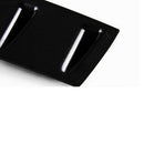 Universal Lower Rear Body Bumper Lip Diffuser Shark Fin Spoiler Gloss Black UXS