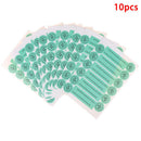 120Pcs adhesive long "HAND MADE"green handmade cake jam seal label DIY stickerBX