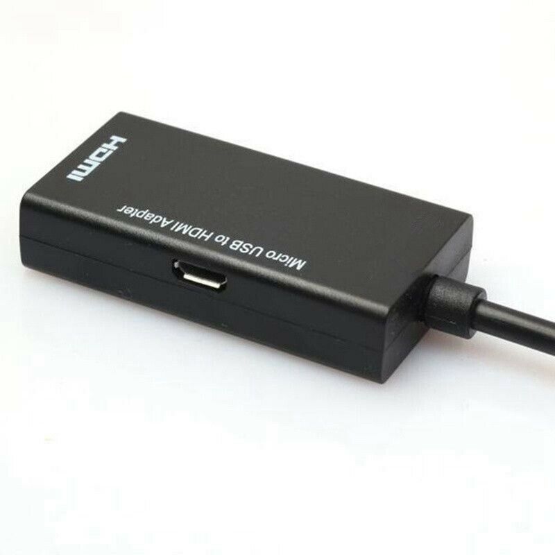 Micro-USB To HDMI Adapter For TV Monitor 1080P HD Audio Cable And HDMI Vide B2A3