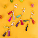 5pcs Tassel Key chain Bag Phone Key Ring Car Key Pendant Girl Handbag_Strip