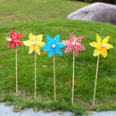 Mini Windmill Wind Spinner Home Garden Yard Decoration Kids Children ToysB Hn