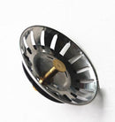 Stainless Steel Kitchen Sink Strainer Waste Disposer Plug Drain Stopper FilterTO