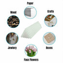 Non-Toxic Transparent 7mm*250mm Hot Melt Glue Sticks For DIY Favor F8J9