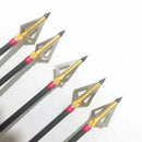 6 X Messing Jagdspitzen Pfeilspitze Arrow heads 100 Neu. NEU._ D6H6 Grain W8E4