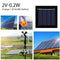 2V 0.2W 100mA Solar Panel DIY Charge Module Mini Polycrystalline Solar Cell