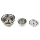 Durable Salon Shampoo Backwash Unit Bowl Sink Hair Strainer Drain & Tube