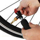 Portable Bike Bicycle Inflatable Nozzle Aluminum Alloy For Presta/Schrader A2C3