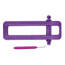 Knitting Loom Craft DIY Weaving Tools for Sock Scarf Hat Weaver Needle Hous