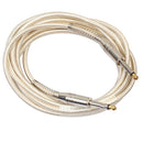 6.35mm Audio Cable Wire Male to Male for Mic Guitar Amplifier Speaker 5m
