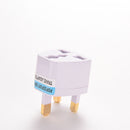 UK AU to EU Europe Adapter Wall Plug Converter Travel Power 1pc WHITE M&O
