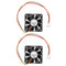 3 Pin CPU 5cm Cooling Cooler Fan Heatsinks Radiator for PC Computer 12V