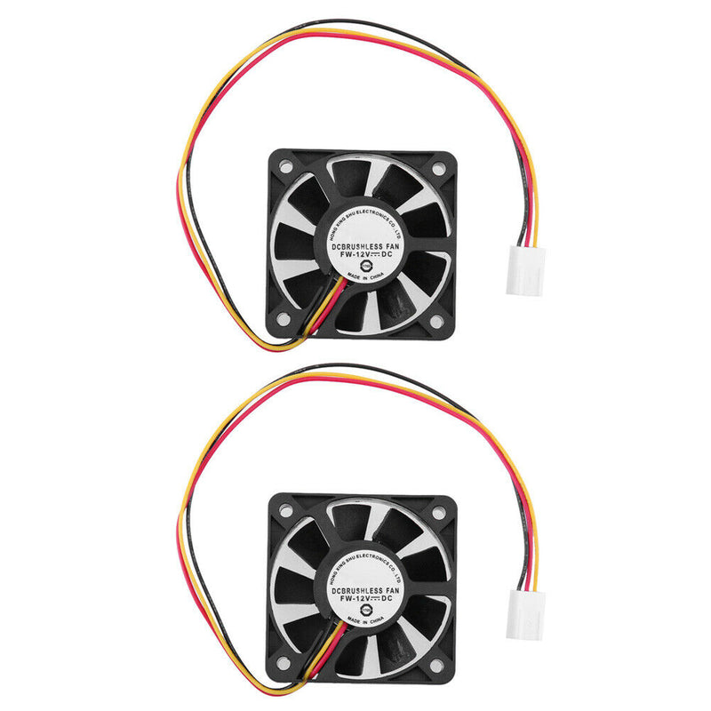 3 Pin CPU 5cm Cooling Cooler Fan Heatsinks Radiator for PC Computer 12V