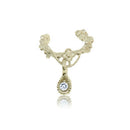 Attractive Ear Cuff Wrap Rhinestone Cartilage Clip On Earring Non Piercing Gift