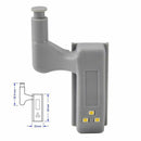 10Pcs Cabinet Cupboard Wardrobe LED Hinge Light Smart Sensor Lamp Warm Whit F4U2