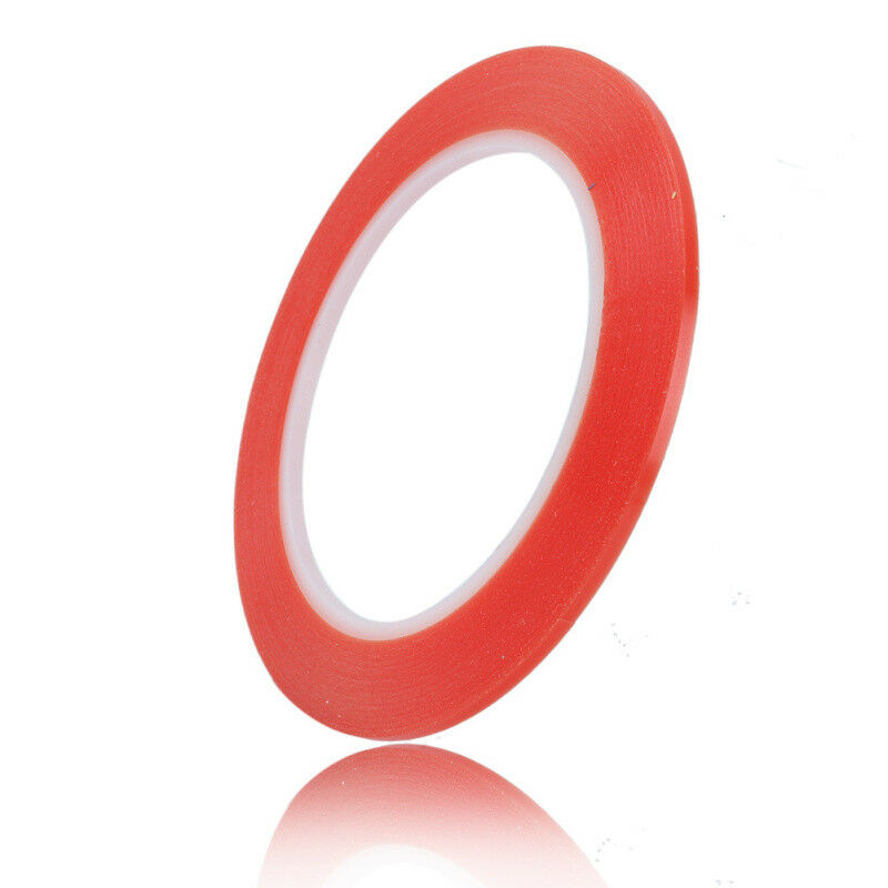 25M 3mm Red Adhesive Double Side Tape Strong Sticky For Cell Phone Repair