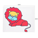 Animal Kids Child Handmade DIY Button Painting Craft Stickers Pictures Kits