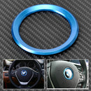 Blue Steering Wheel Decoration Ring Cover fit for BMW 1 3 5 Series X5 X6 Hf