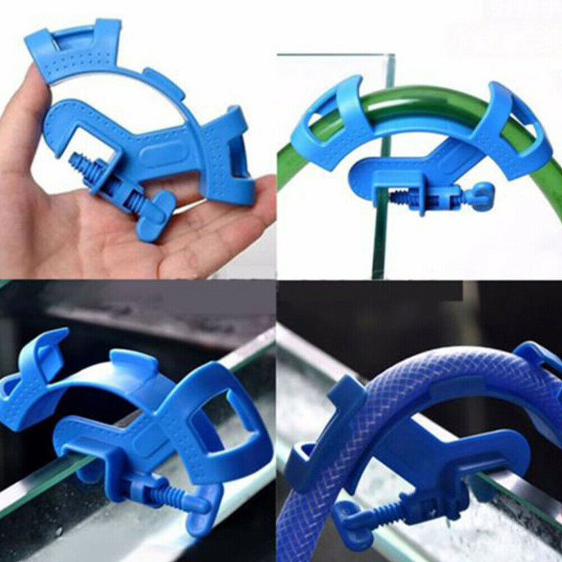 Aquarium Tank Water Pipe Practical Home Fixing Tools Clamp Rack Hose Holder