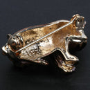 Cute Pug Dog Brooches Green Eyes Animal Corsage Pins Kids Girls Shirt Coat