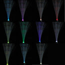 Fibre Optic Colour Changing LED Solar Power Stake Light Garden Outdoor Path K3J6
