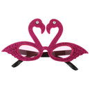 5x Glitter Flamingo Sunglasses Party Glasses Fancy Dress Up Costume Supplies