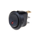 5pcs 12V coche redondo punto LED luz interruptor basculante ven JR