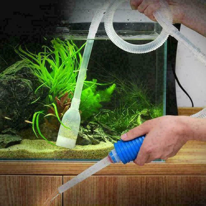 Aquarium Cleaning Vacuum Water Change Siphon Pump Gravel Cleaner T9O6. L7R0 R2E7