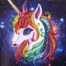 Special shaped diamond painting cartoon horse 5D DIY diamond embroidery decor â„–[