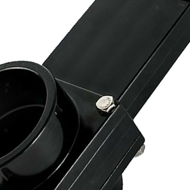 50mm RV Camper Drain Sewer Waste Valve Waste Dump Valve Assembly Black Plastic