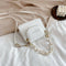 Women Mini Totes PU Solid Shoulder Money Bag Messenger Handbags (Beige)