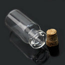 lot 10pcs Mini Empty Cork Glass Wish Bottles Vials Jars Craft Charm Pendants New