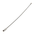 10 pcs Stainless Steel Wire Keychain Cable Key Ring for Outdoor Hiking Camp K3B7