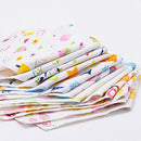 5Pcs Baby Bib Children Kids Cotton Triangle Head Scarf Bandana Dribble Bib BX