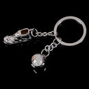 Creative mini sneakers soccer football key ring keyring keychain pendant gift 3C