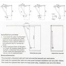 Furniture Cabinet Support Rod Hydraulic Pneumatic Gas Support Rod A