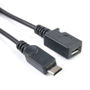 3 in 1 USB to Micro USB OTG Cable Female to Male and Female Adapter Splitter Hot