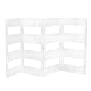 Foldable Multipage Earrings Ring Rack Holder Organizer Display Stand 4-Page