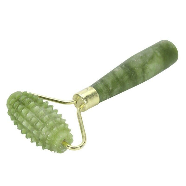 Ancient Face Body SPA Massage Roll Facial Massager Jade Beauty Stone Anti TGG
