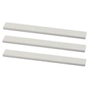 3x  Cattle Bone Saddle Blanks 80mm For Handmade Guitar Supply Accessory